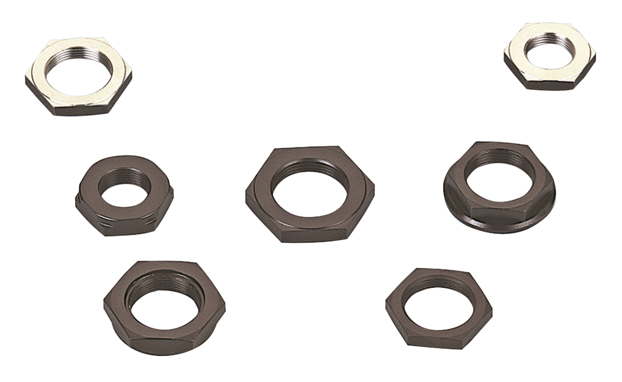 NUTS FOR CRANK PINS, SPROCKET SHAFTS AND PINION SHAFTS - view 1