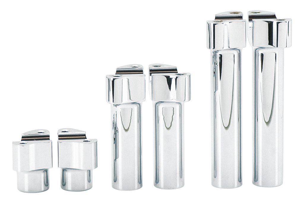 CHROME BILLET ALUMINUM RISERS - view 2
