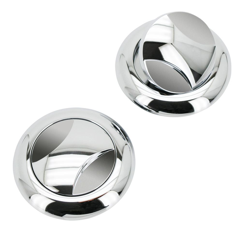 VIPER STYLE FLUSH MOUNT PAINT PROTECTOR GAS CAPS - view 1