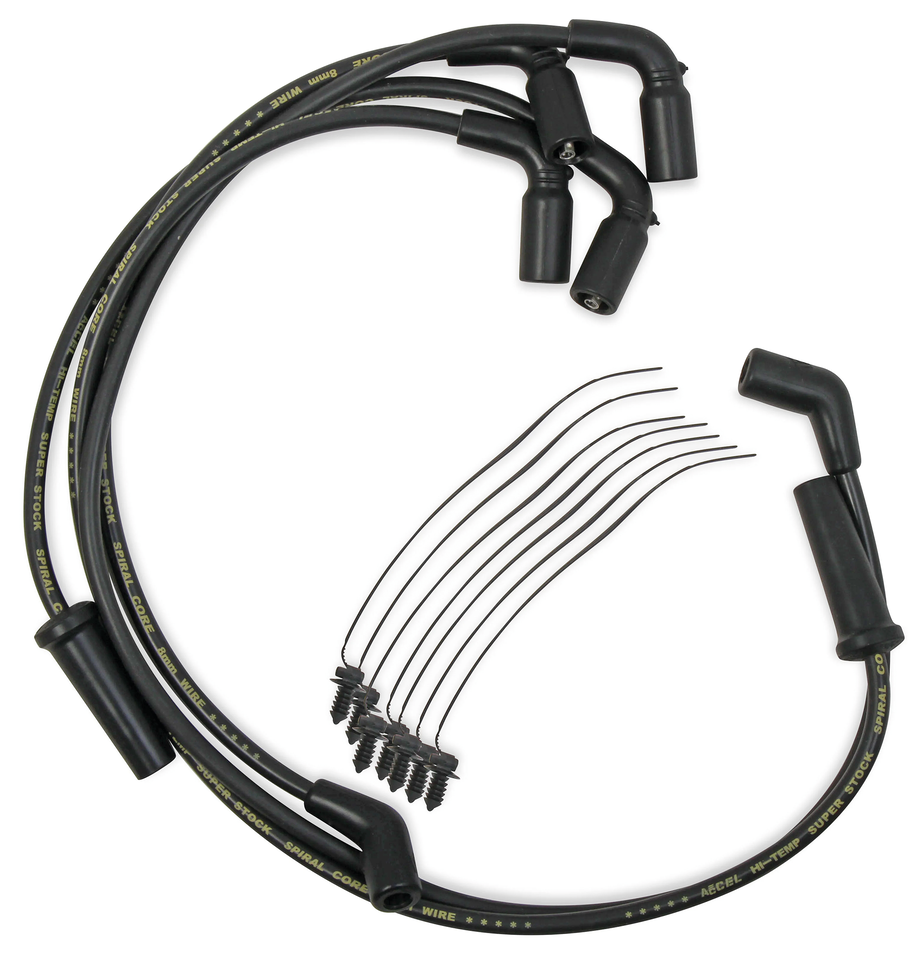 ACCEL 8.0 S/S FERRO-SPIRAL CORE PLUG WIRES - view 1 Main image