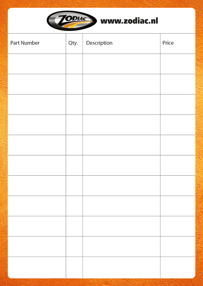 ZODIAC NOTE PAD - view 1