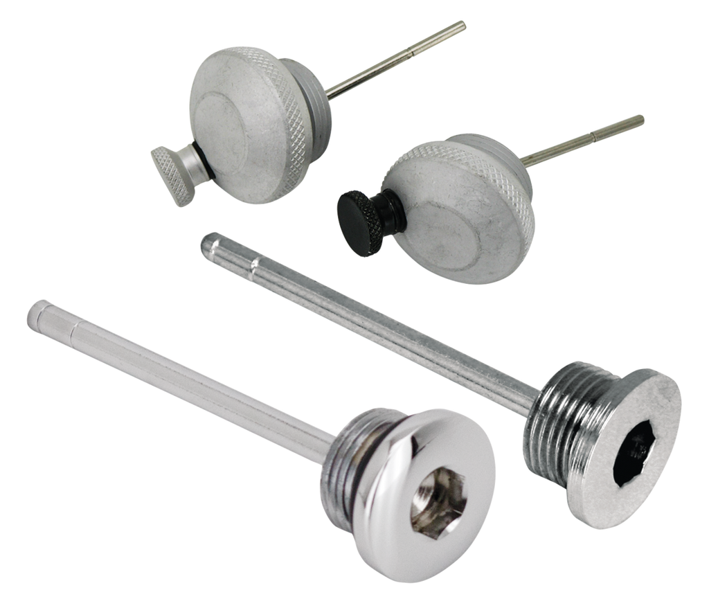 CHROME PLATED 6-SPEED TRANSMISSION DIPSTICK - view 1
