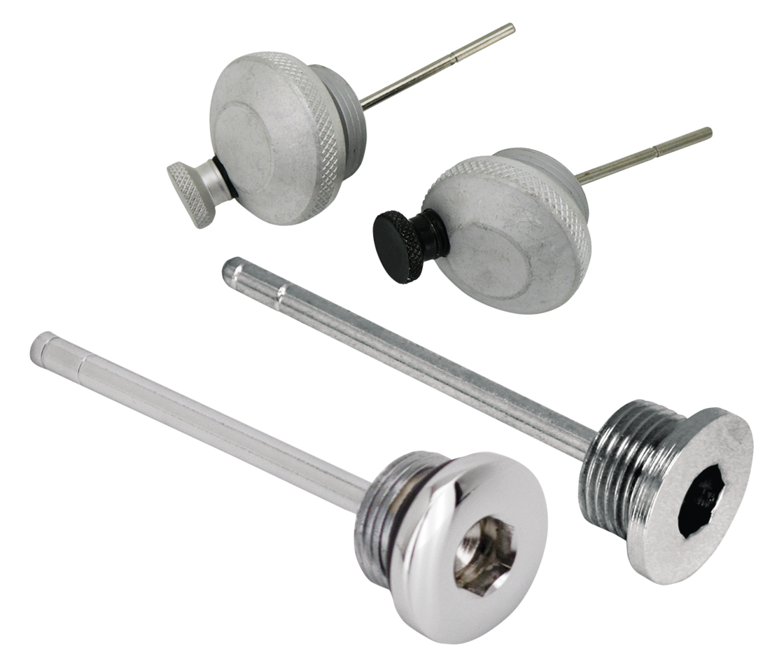 CHROME PLATED 6-SPEED TRANSMISSION DIPSTICK - view 1