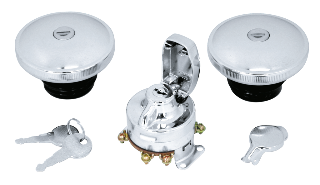 IGNITION SWITCH AND LOCKABLE SCREW-IN GAS CAP KITS - view 1