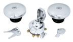 IGNITION SWITCH AND LOCKABLE SCREW-IN GAS CAP KITS - view 1