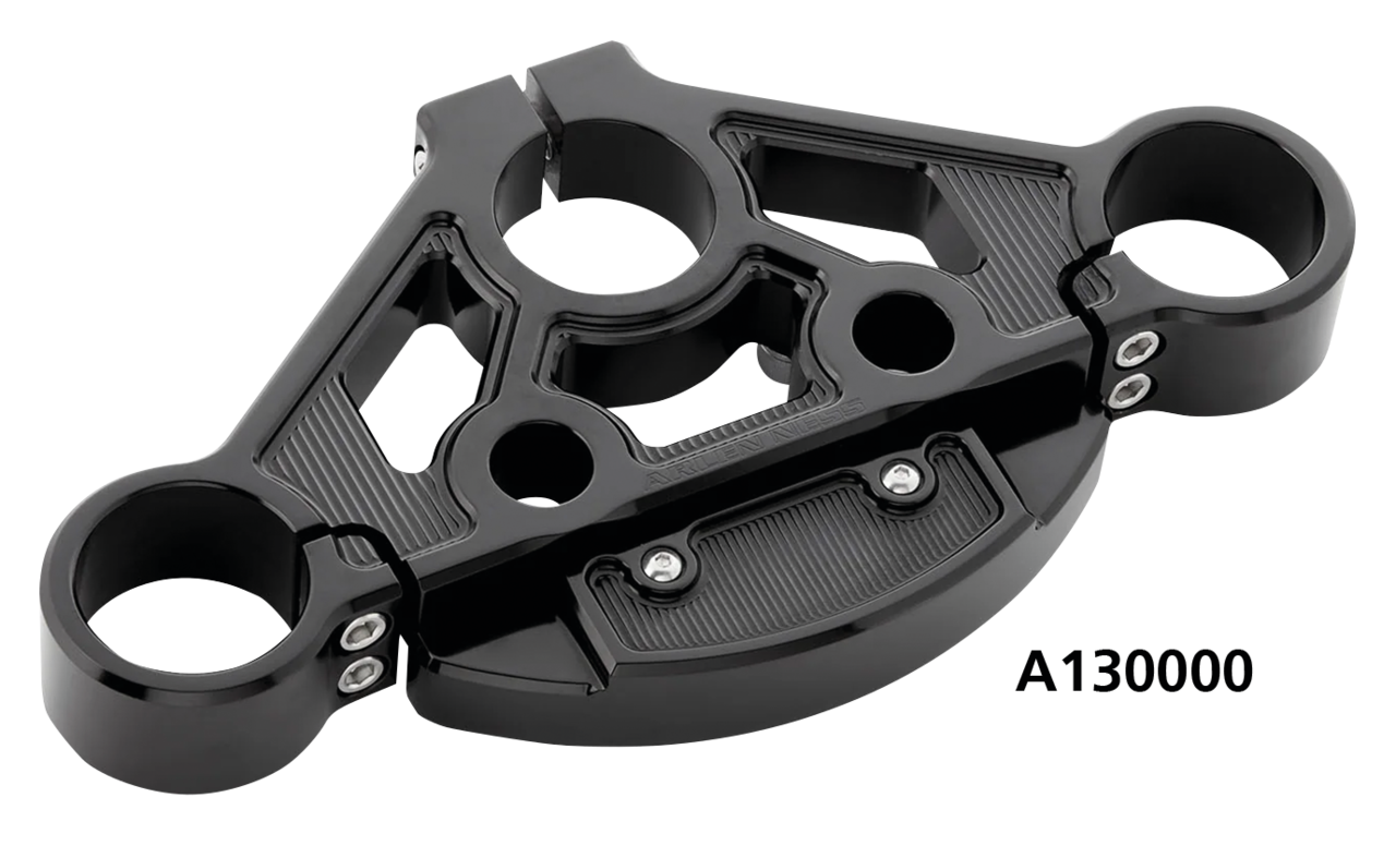 ARLEN NESS METHOD UPPER FORK CLAMPS AND TRIPLE TREES FOR ROAD GLIDE - view 1 Main image