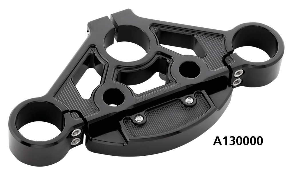 ARLEN NESS METHOD UPPER FORK CLAMPS AND TRIPLE TREES FOR ROAD GLIDE - view 1