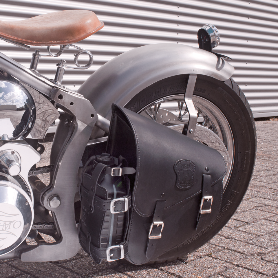 TEXAS LEATHER SOFTAIL SWING ARM BAGS - view 3