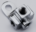 CHROME REPLACEMENT BRAKE LINE TEES - view 3
