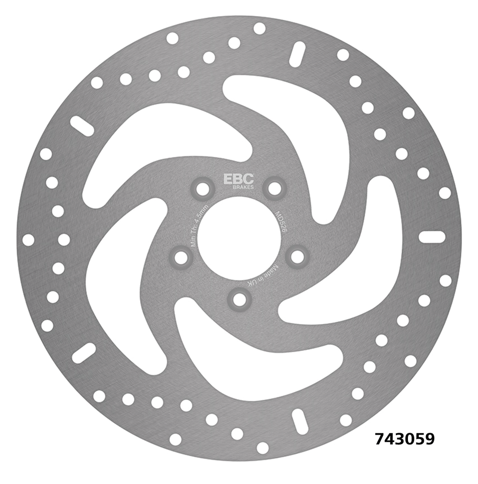 EBC STAINLESS STEEL DISC BRAKE ROTORS - view 2