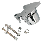 CHROME PLATED BILLET ALUMINUM OIL FILTER KIT FOR 4 SPEED BIG TWIN AND EVOLUTION SOFTAIL - view 2