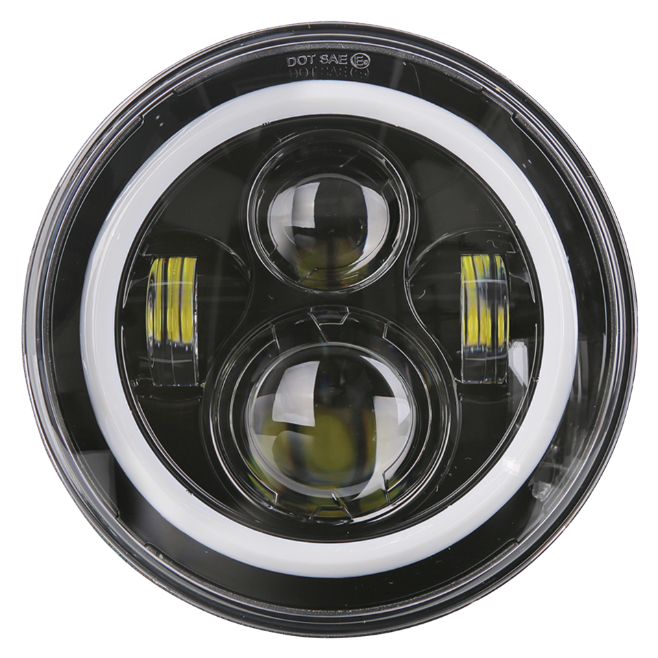 7" WRANGLER HALO LED HEADLIGHT UNIT - view 1
