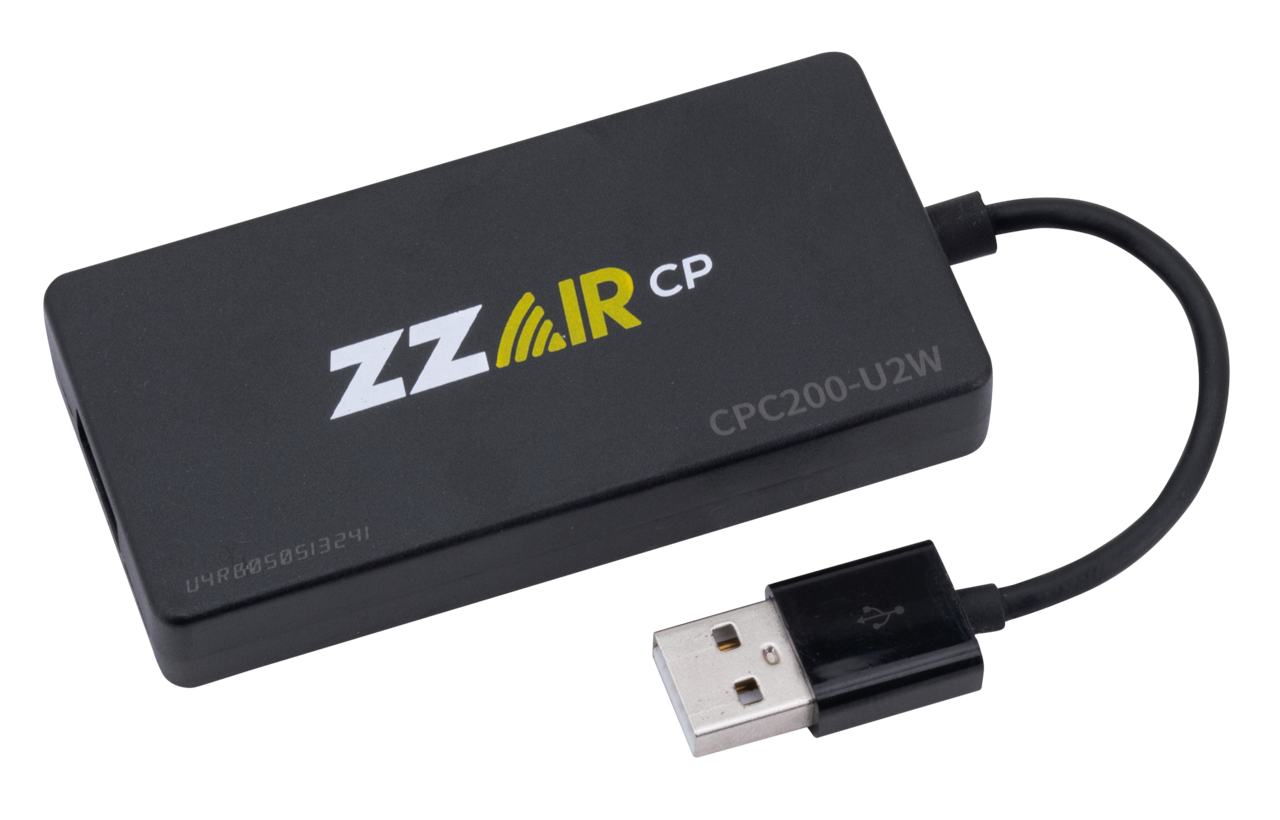 ZZAIR CONVERTS WIRED APPLE CARPLAY AND ANDROID AUTO TO WIRELESS - view 1 Main image