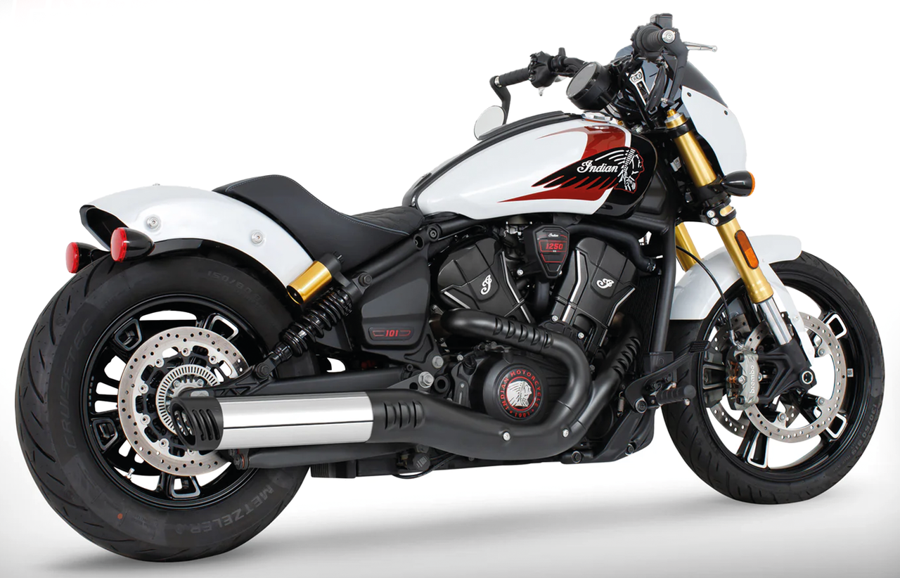 4" SLIP-ONS FOR INDIAN SCOUT 2025 TO PRESENT - view 1