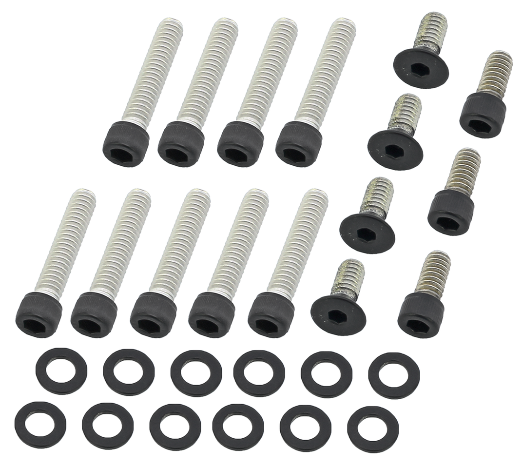 BLACK STAINLESS STEEL PRIMARY COVER SCREWS - view 1 Main image