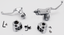 CHROME HANDLEBAR CONTROLS FOR 1982-1995 MODELS - view 1