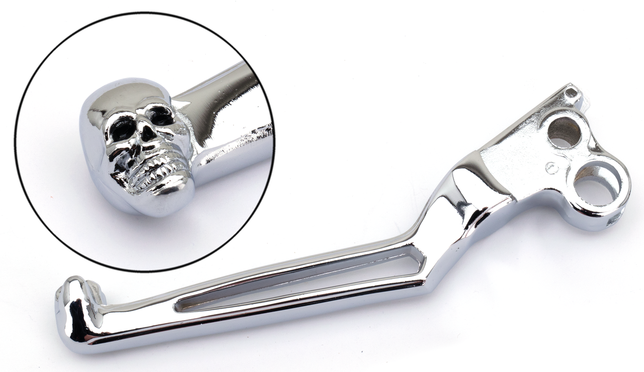 "BAD TO THE BONES" STEALTH STYLE CLUTCH AND BRAKE LEVERS - view 1