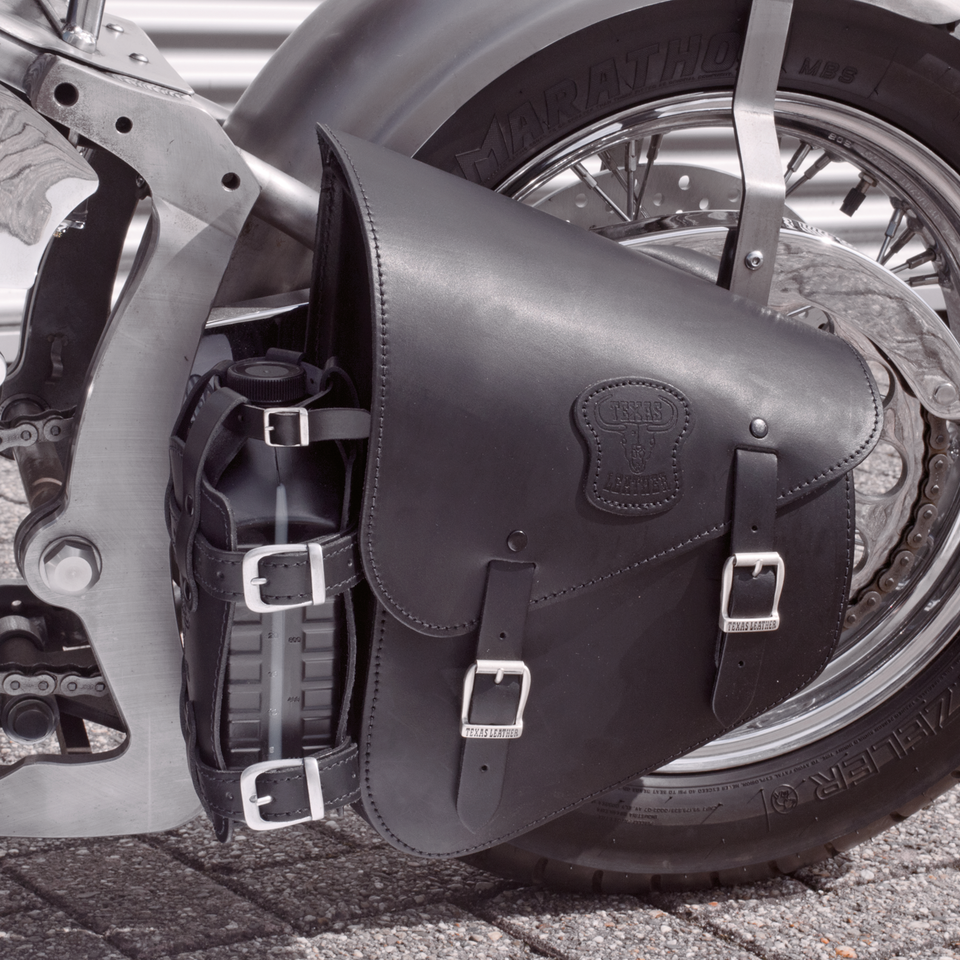 TEXAS LEATHER SOFTAIL SWING ARM BAGS - view 2