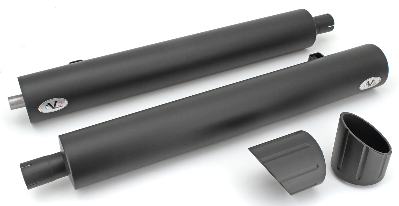 V-PERFORMANCE  SLIP-ON MUFFLERS FOR INDIAN POWERPLUS & THUNDERSTROKE - view 1