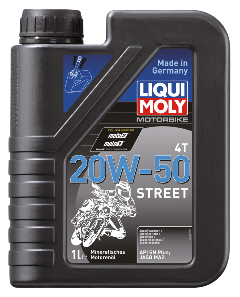 LIQUI MOLY MINERAL MOTORCYCLE OIL - view 1 Main image