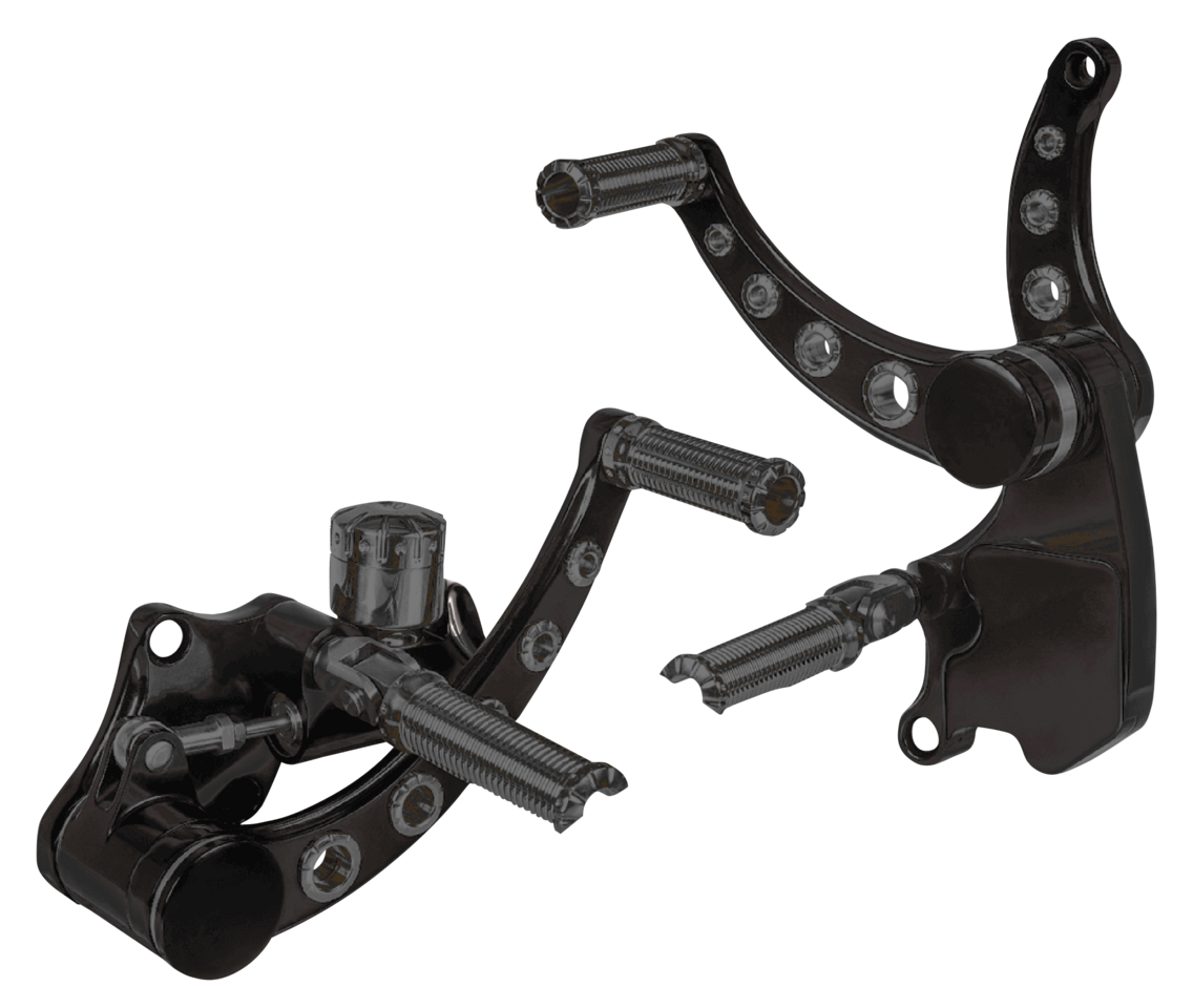 VITY'S DESIGN FORWARD CONTROLS FOR SOFTAIL - view 1