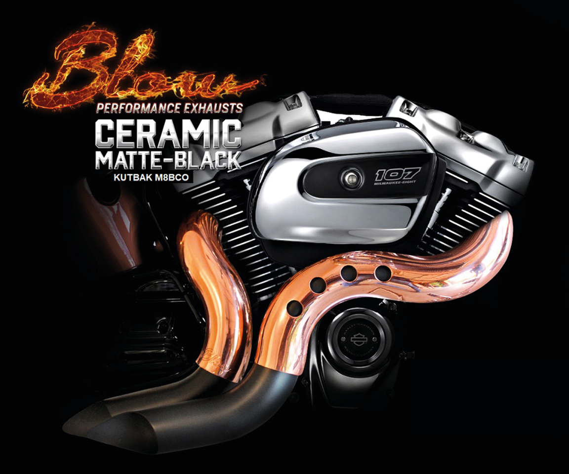 BLOW PERFORMANCE EXHAUSTS FOR MILWAUKEE EIGHT Secondary image