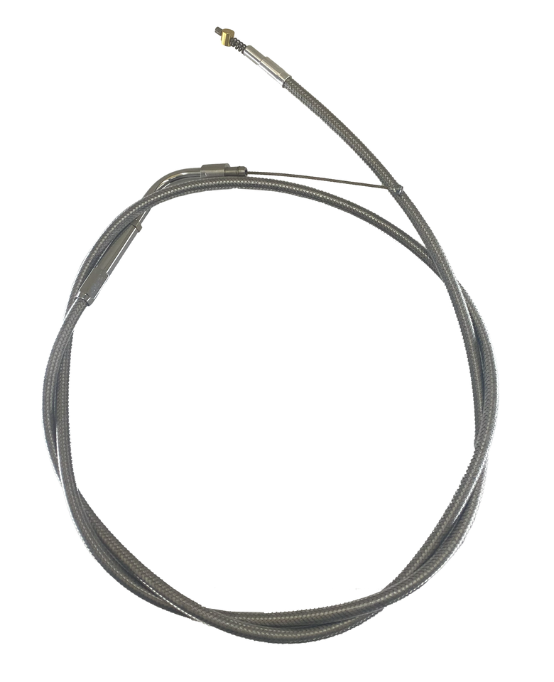 THROTTLE AND IDLE CABLES FOR USE WITH S&S SUPER E AND SUPER G CARBURETORS AND 1996 TO PRESENT SNAP-IN STYLE THROTTLE - view 1