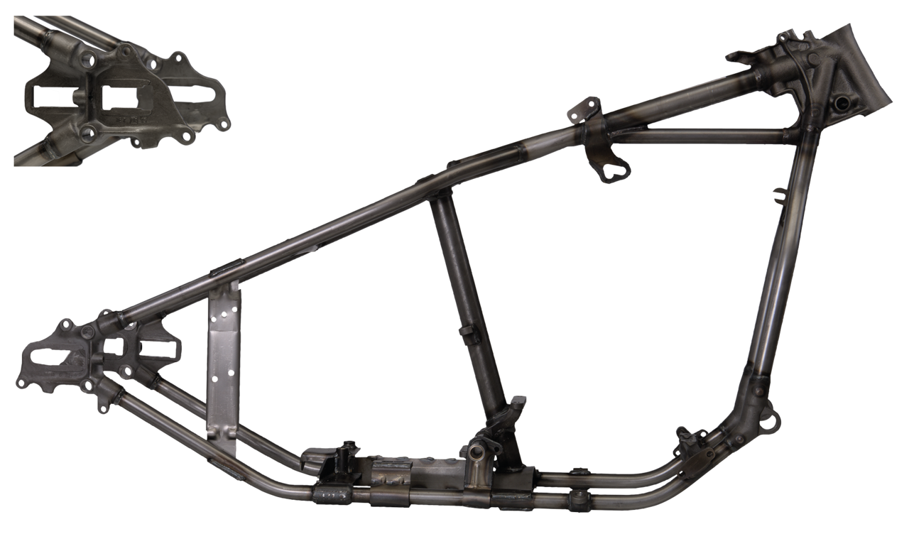 VG CLASSIC REPLICA KNUCKLEHEAD AND PANHEAD HARDTAIL FRAMES Secondary image