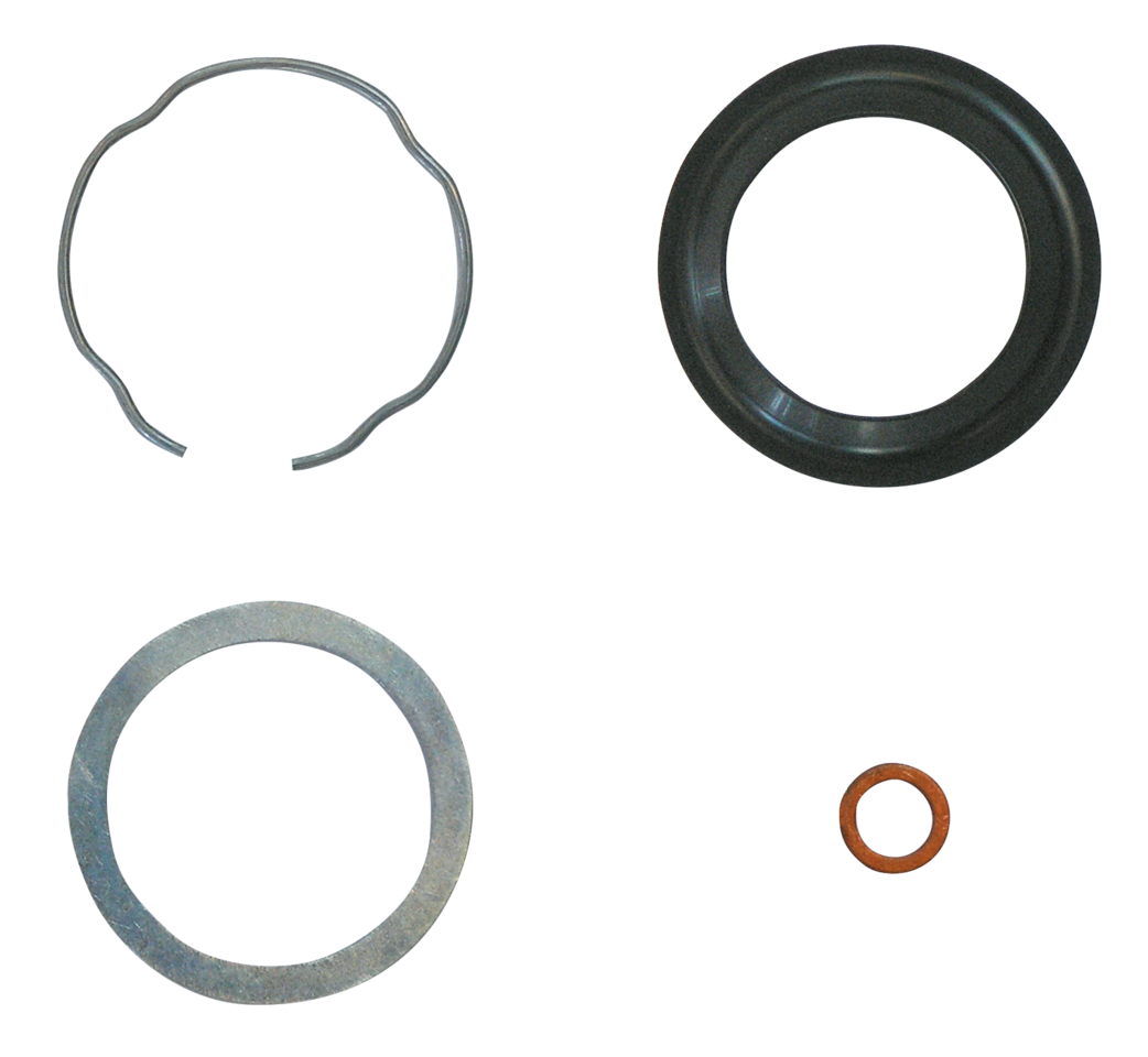 FRONT FORK SEAL RETAINING CLIPS AND BACK UP WASHERS - view 2