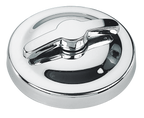 CHROME OIL TANK CAP ASSEMBLY - view 2