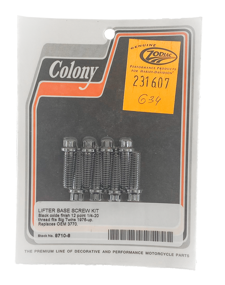 LIFTER BASE & TAPPET BLOCK SCREWS - view 1