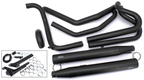 MCJ ADJUSTABLE TRUE DUAL EXHAUST FOR MILWAUKEE EIGHT SOFTAIL - view 1