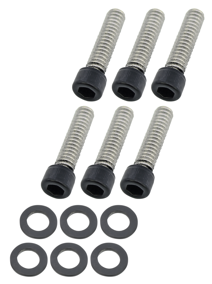 BLACK STAINLESS STEEL TRANSMISSION TOP COVER SCREWS - view 1