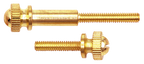 KNURLED BRASS ADJUSTER SCREWS FOR S&S SUPER E AND SUPER G - view 1