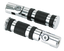 CHROME FOLDING PASSENGER PEGS - view 1