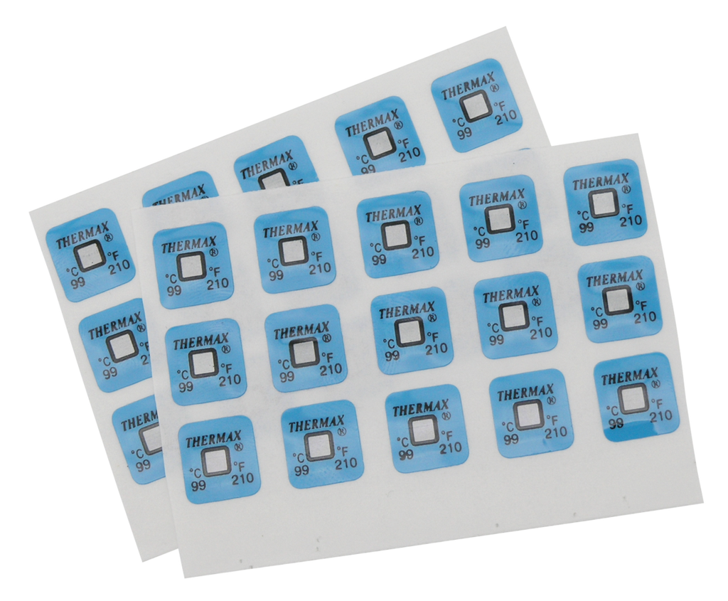 SURFACE TEMPERATURE INDICATING STRIPS - view 2