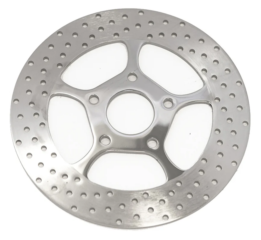 TOLLE CHROME FIVE SPOKE DISC ROTORS - view 1