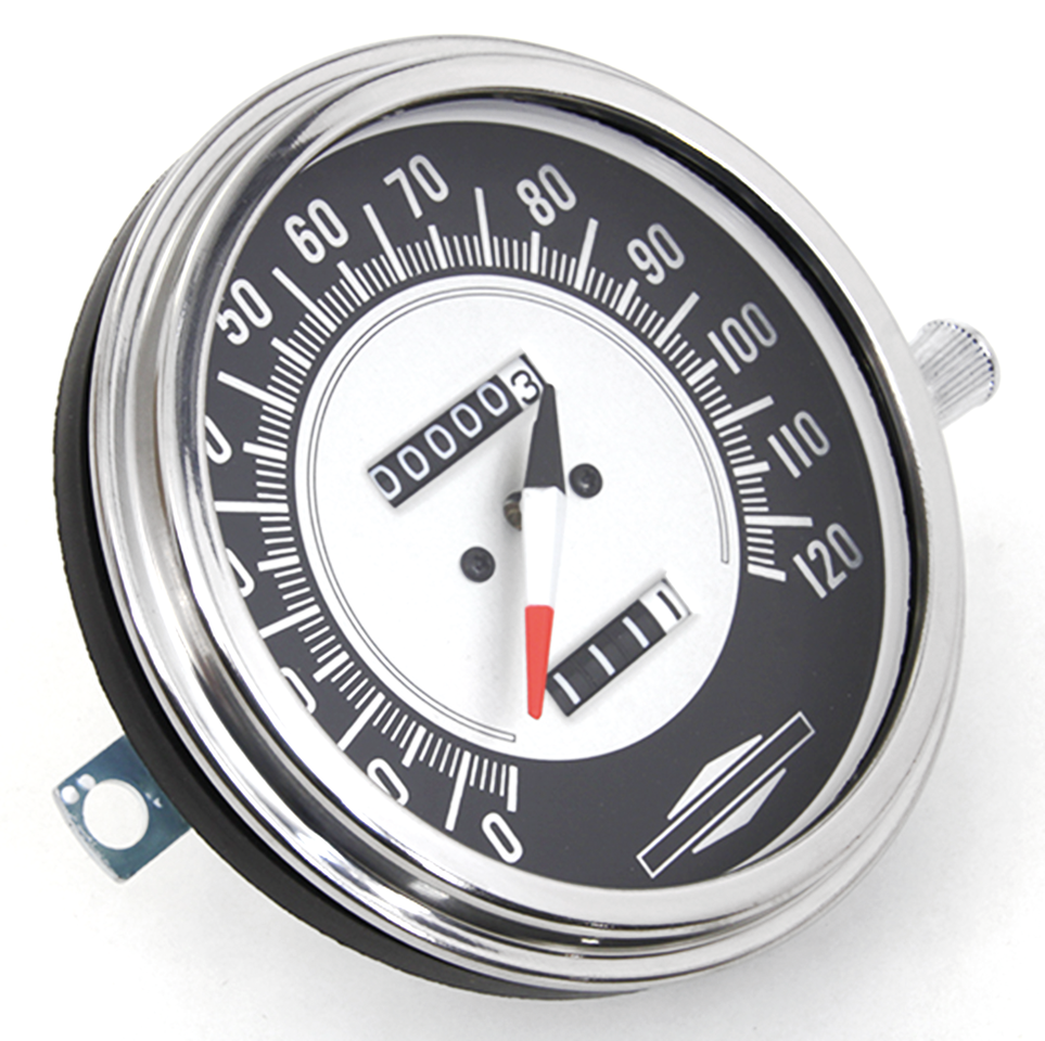 MILES-PER-HOUR SPEEDO FOR 1962-1983 BIG TWIN - view 3