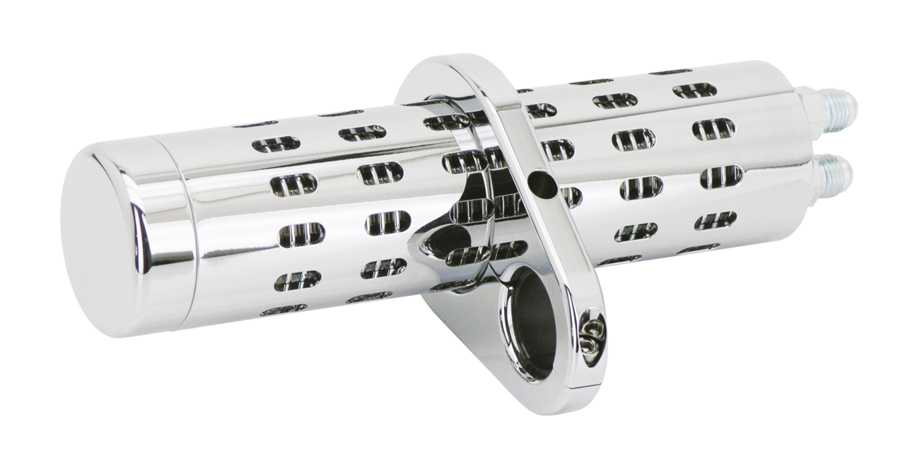 PRO-ONE CHROME PLATED BILLET OIL COOLER - view 1 Main image