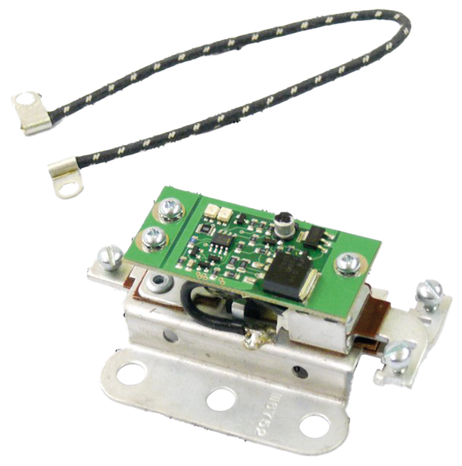 ELECTRONIC VOLTAGE REGULATOR & IDIOT LIGHT RELAY COMBO - view 1