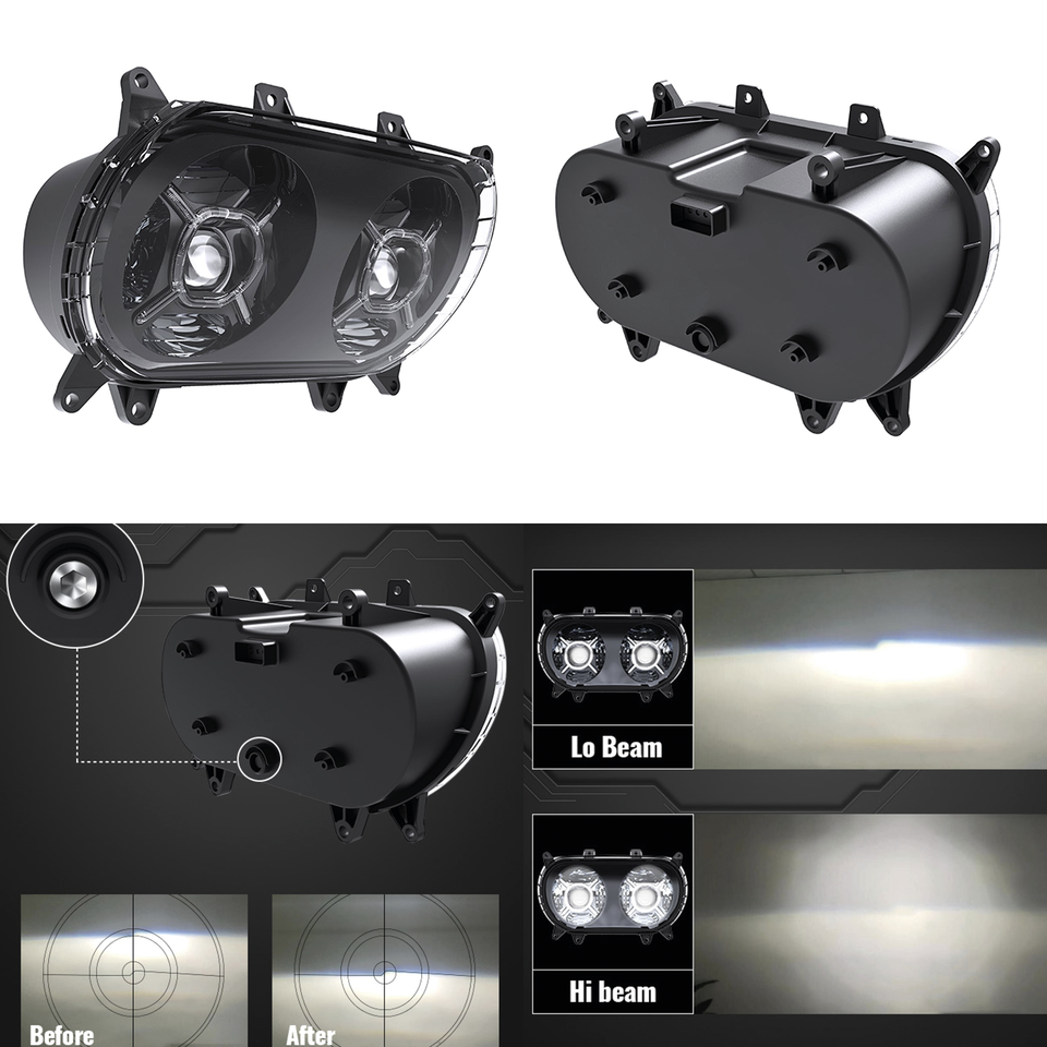 LED HEADLIGHT UNIT FOR ROAD GLIDE Secondary image