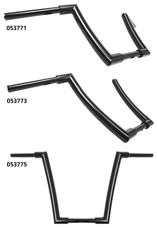 GENUINE ZODIAC CHICANO STYLE APE HANGERS - view 2