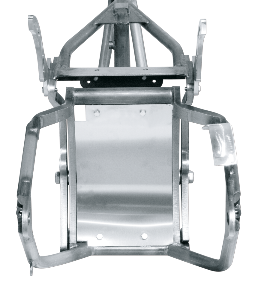 FAT TUBE RIGHT SIDE DRIVE FRAME KIT FOR UP TO 330 REAR TIRES - view 1 Main image