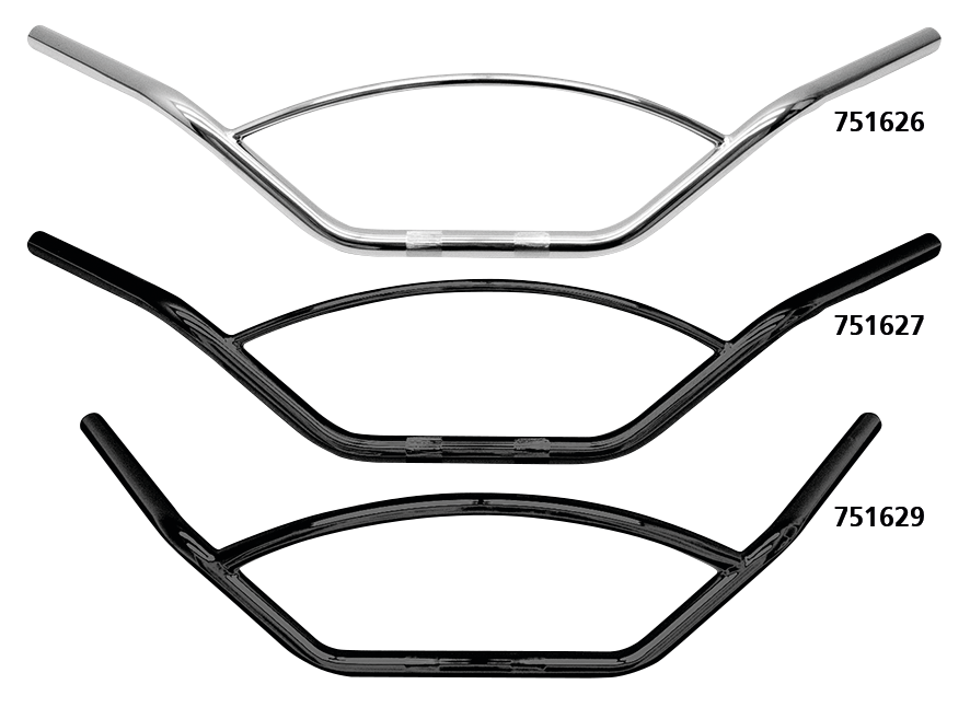 FEHLING 1" CLASSIC MOTO CROSS STYLE HANDLEBARS - view 2