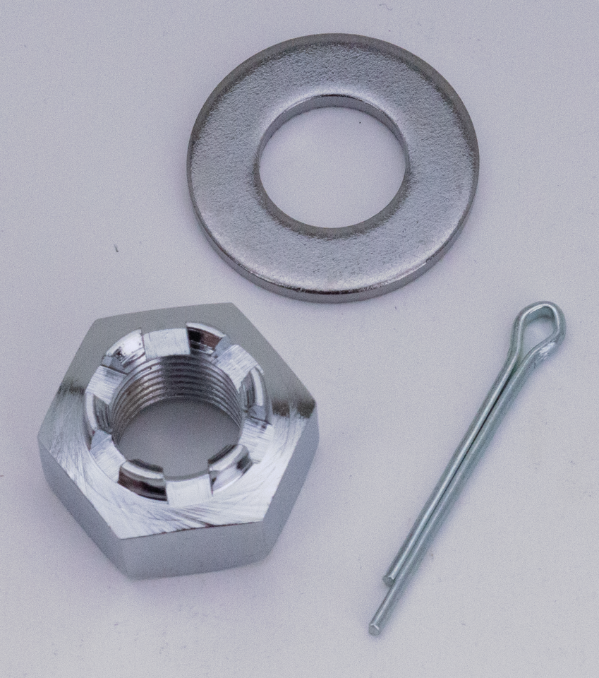CHROME PLATED FRONT AND REAR AXLES - view 1