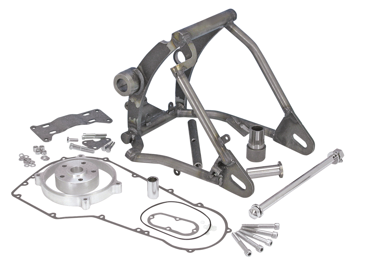 "WIDE-ASS" SWINGARM KIT FOR LATE 1987-1999 EVOLUTION SOFTAIL - view 1