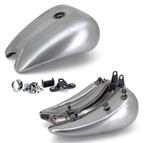 ONE PIECE STRETCHED SMOOTH TOP STEEL GAS TANK FOR SOFTAIL MODELS - view 1