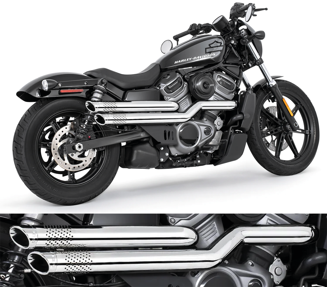 FREEDOM PERFORMANCE INDEPENDENCE EXHAUSTS FOR RH SPORTSTER - view 2