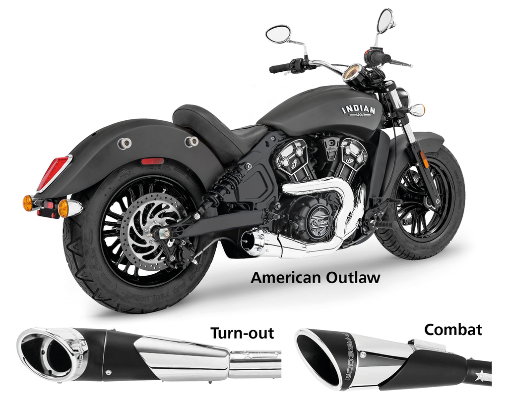 SHORTY 2-INTO-1 FOR INDIAN SCOUT - view 2