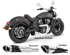 SHORTY 2-INTO-1 FOR INDIAN SCOUT - view 2